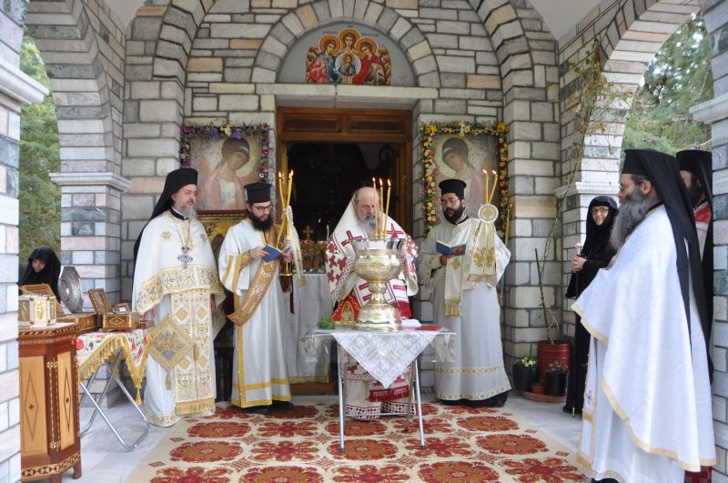 Ἡ Σύναξις τῆς Παναγίας Ἐλεούσης στήν Ἱερά Μονή Ἀναλήψεως Σίψας